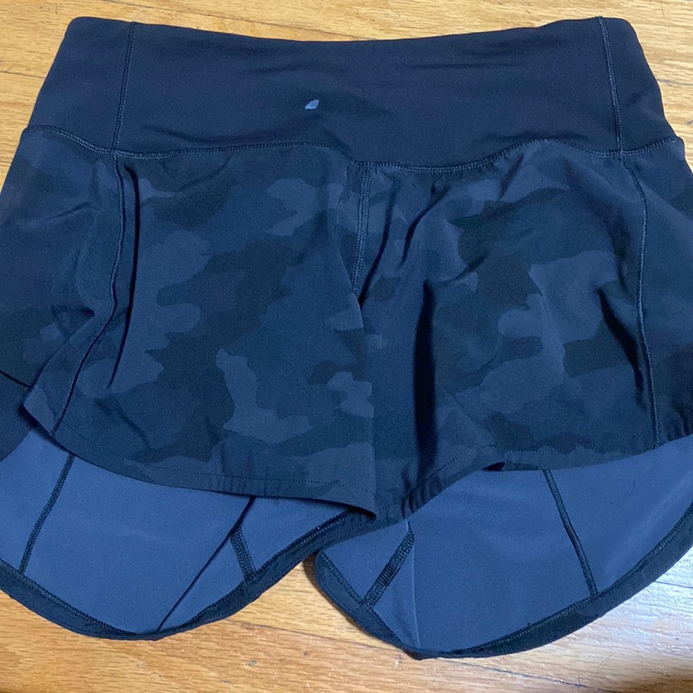 Lululemon camo shorts